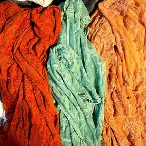 3 lace cardigans size small. All 3 cardigans are included.